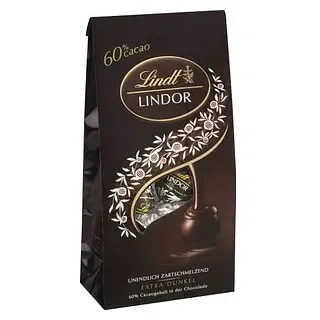 Lindt LINDOR EXTRA DUNKEL Pralinen 136,0 g