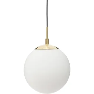 Atmosphera Dris 2-flg. 20 cm rund/Goldfarben/Weiß