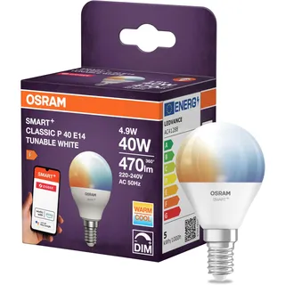 Osram SMART+ mini-ball 470 lm 4,9 W E14 Tunable White