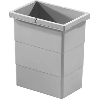 Hailo Inneneimer 1102439 hellgrau 7 Liter 226 x 156 x 255 mm 2 Henkel - Hellgrau