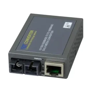 EFB MCT-3612BTFC-SM10 Kompakt Managed Media Konverter RJ45-SC, 10km, SM, Gigabit Ethernet MCT3612BTFCSM10