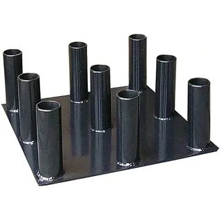Softee Vertical Langhantelablage Für Olympia-langhanteln - Black - One Size