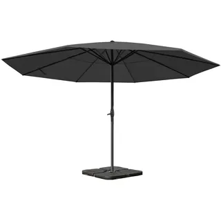 Mendler Meran Pro Ø 500 cm Grau
