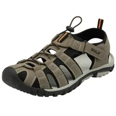 Gola Herren Shingle 4 Walking Shoe, Taupe/Black/Burnt ORANGE, 43 EU