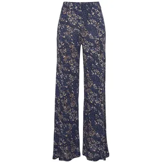 VIVANCE Jerseyhose mit Alloverdruck weit Mehrfarbig 36