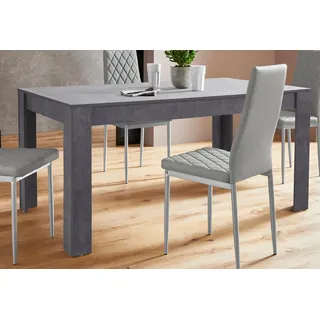 INOSIGN Esstisch INOSIGN "Meigh, TOPSELLER", grau (schieferfarben), B:160cm H:75cm T:90cm, Tische, Esstisch, aus Holzwerkstoff, Breite 160 cm