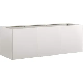 vidaXL Pflanzkübel 120x40x40 cm Edelstahl