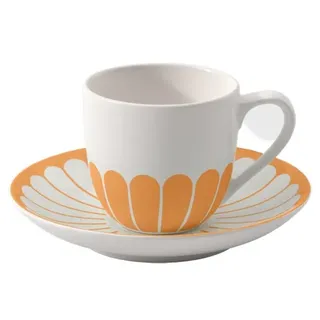 Villeroy & Boch Espressotasse mit Untertasse 0,07 l Gelb 1 St.