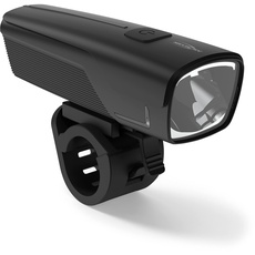 ANSMANN Fahrradlicht StVZO zugelassen mit 5 Watt OSRAM LED und Auto. Abblendlicht 200 m Leuchtweite 50 Lux 180 Lumen IPX5 Akkubetrieben bis zu 9 Stunden Leuchtdauer aufladbar über USB