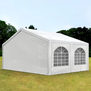 TOOLPORT Partezelt 5 x 5 m Weiß