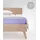Spannbettlaken Mako-Satin 90 x 200 - 140 x 200 - 180 x 200 cm helllavendel
