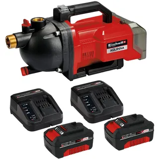 Einhell Akku-Gartenpumpe AQUINNA 36/30 + 2x Starterset