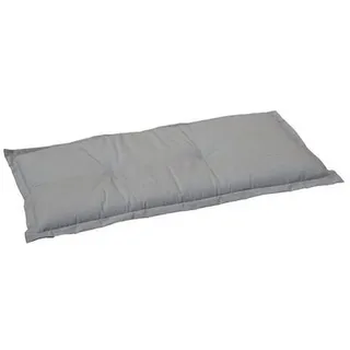 Xxxl Bankauflage , Hellgrau , Textil , meliert , Füllung: Schaumstoff, Fleece , 45x7x145 cm , pflegeleicht , Gartenmöbel, Gartenpolster & Auflagen, Bankauflagen