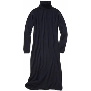 Herzliches Merinokleid Blau S