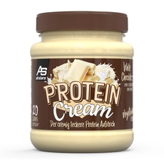 ALL STARS Protein Cream White Chocolate (330 g) – Der cremig leckere Protein Aufstrich ohne Zuckerzusatz & ohne Palmöl – 20% Whey Protein – High Protein Creme – Vegetarisch
