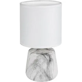 Rabalux 74067 Tischlampen Nalisa Marmor-Effekt Keramik E14