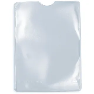 HERMA 1328 Ausweishülle transparent, 10 Stück, Ausweishalter zum Schutz für Dokumente im DIN A7 Format, Plastik Kartenhüllen Schutzhüllen Set, durchsichtig