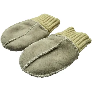 Altabebe ( MT4030L-01) Baby Lammfell Handschuhe, Farbe: hellgrau