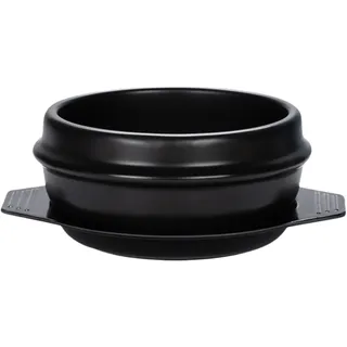 xichengshidai Dolsot Bibimbap Schüssel Schwarz 800 ml