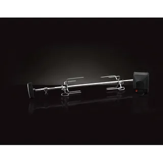 Napoleon Drehspieß Edelstahl schwarz