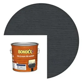 Holzlasur Anthrazit 2,5 l