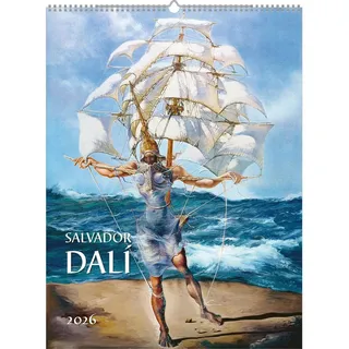 Neumann Salvador Dali 2026 - Bild-Kalender 42x56 cm - Kunst-Kalender - Wand-Kalender - Malerei - Alpha Edition