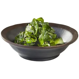 APS 84116 Schale MARONE, Ø 14 cm, Höhe 4 cm, Melamin, schwarz mit braunem Rand