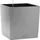 Cube Premium 39 x 39 x 40 cm Silber metallic