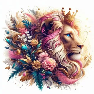 RICUVED Löwe Diamond Painting Erwachsene, 5D Tiere Diamant Painting Bilder Erwachsene, DIY Diamond Painting Bilder Diamant Malerei Set für Wanddekoration 30x30cm