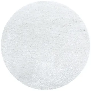 Brilliant 4200 Hochflorteppich 160 cm weiß