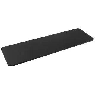 UNIVERSAL Badewannenablage, 80x25 cm, schwarz - Schwarz