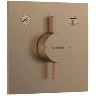 Hansgrohe DuoTurn E Mischer Unterputz, 2 Verbraucher, brushed bronze