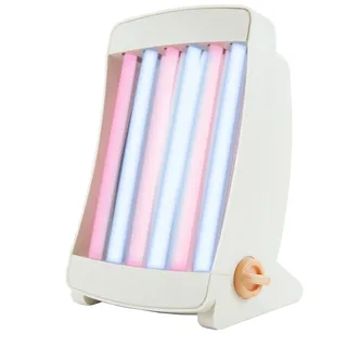 Gesichtssolarium GB 906 C, Cremeweiß, inklusive 2 Schutzbrillen, 90W - Weiß