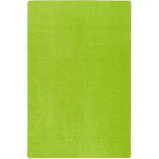 Snapstyle Joy Veloursteppich 80 x 320 cm Grasgrün