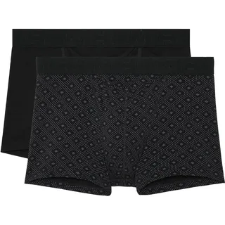 HOM Neels Boxershorts Schwarz L 2er Pack