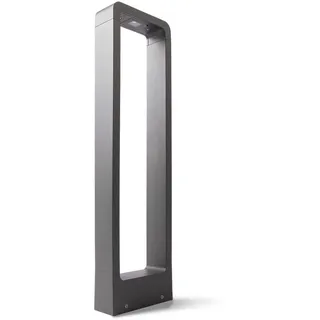 Paco Home Wegeleuchte Aluminium 65,0 cm IP54 grau