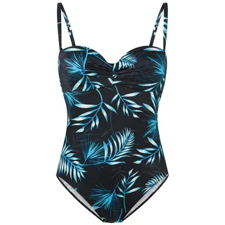 Schiesser Damen Bandeau Badeanzug - Mix & Match Swim