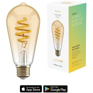 Hombli Smart Glühbirne ST64 5,50 W E27 warmweiß 1 St.