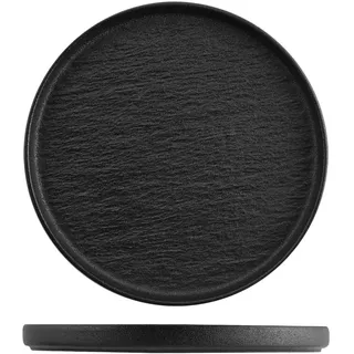 H&H 6er Set Skin Teller 20,5cm schwarz