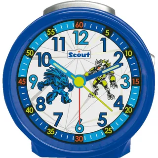 Scout Quarzwecker »Friends, 280001045«, Lernwecker, ideal auch als Geschenk, blau