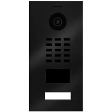 DoorBird D2101V IP Video Türstation, Bronze-Optik gebürstet | Video-Türsprechanlage mit 1 Ruftaste, RFID, HD-Video, Bewegungssensor