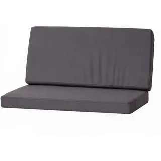 Setgarden Flat Kissen Outdoor Hollywoodschaukel Kissen 100x50x50x7cm Kissen Für 2 Sitzer Schaukel 1tlg Anthrazit