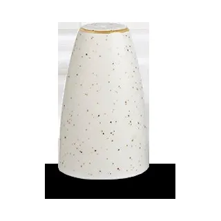 Churchill Super Vitrified Stonecast Barley White Profil Salzstreuer 6,99 cm, 12 Stück, rund