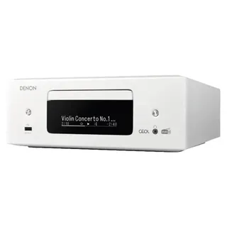 Denon RCD-N12, 65 W, 3,5 mm, 3.5mm, DAB, DAB+, Spotify, CD-R, CD-RW - Weiß
