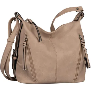Tom Tailor Caia Damen Umhängetasche Crossbody Bag Mittelgroß Beige