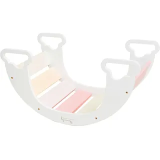 Wippe , Multicolor, Weiß , Holz , Birke , Sperrholz , 40x75x37 cm , EN 71, Ce , Babymöbel & Kindermöbel, Babyzimmer, Babywippen & Babyschaukeln