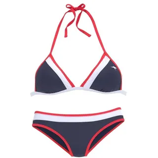 KangaROOS Triangel-Bikini Damen marine Gr.34 Cup A/B