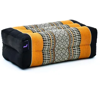Leewadee Yoga Block Kissen 35 x 18 x 12 cm - Kapok Stützkissen für Yoga, Meditation & Entspannung