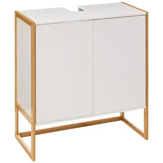 5five simply smart 5 five simply smart 5five - 2-türiger waschtischunterschrank naturéo weiß