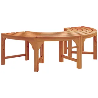 vidaXL Baumbank 160 x 80 x 45 cm Braun